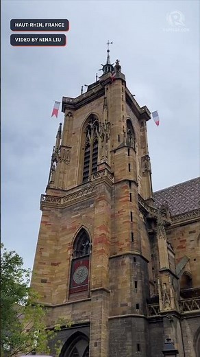 Bells ring in French church after Pope Francis' death