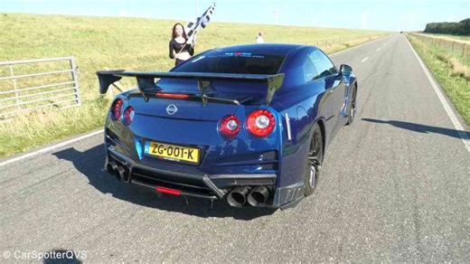 This 650HP GTR spits insane flames and bangs