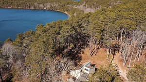 "Rare, rare, rare." Pond front Wellfleet home hits market at $2.195M