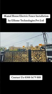 EHome Technologies Secures 1 Kanal House | Smart Electric Fence Installation | Full Project Showcase
