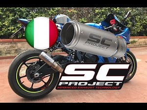 Installazione terminale CR-T della SC PROJECT su GSX-R 1000 2017