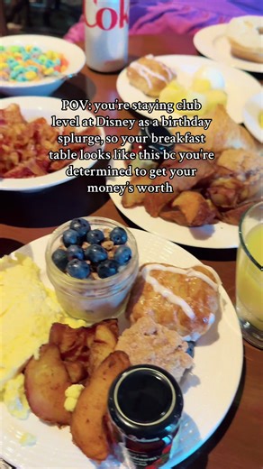 One thing about me is I’m gonna get my money’s worth, especially at Disney 🤣 #fyp #disney #disneytiktok #disneyvibes #disneyworld #disneytips #disneyparks #disneymom #disneyfood #wildernesslodge #clublevel Disney club level wilderness lodge