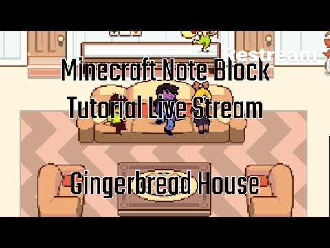 Gingerbread House - Minecraft Note Block Tutorial - Part 1