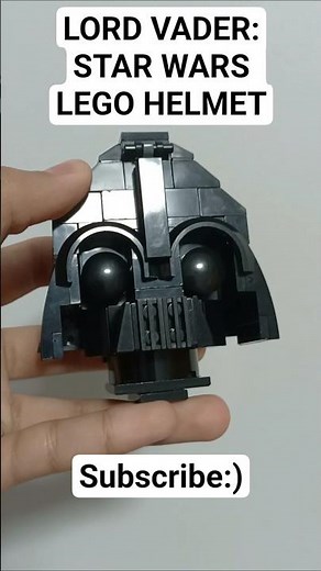 I Built Darth Vader's Helmet Out of LEGOs