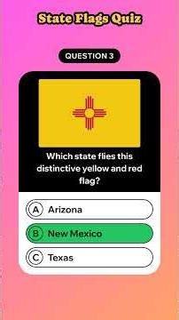 US State Flags Quiz Challenge #quiz #america250 #usa