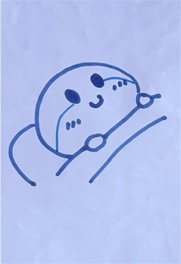 easy and fast sketching idea #drawing #tutorial #funny #rec