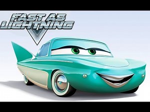 Disney Cars Fast As Lightning Flo's Race Track Gameplay