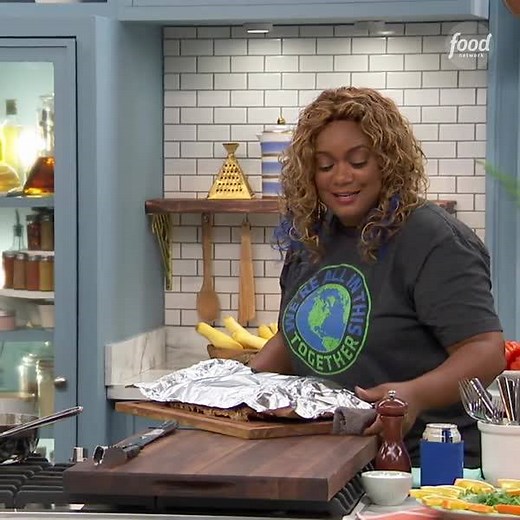 These Orange Jalapeno Party Ribs are spicy, sweet and salty 🎉 We can't get enough! See Sunny Anderson on #TheKitchen > Saturdays at 11a|10c Save the recipe: http://bit.ly/2QwFohO | Food Network