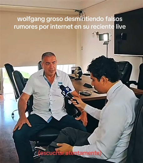 Desmintiendo Rumores sobre Wolfgang Grozo y Política