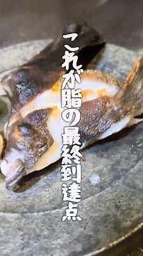 【白身の大トロ！あぶらぼうず】極上のカマを塩焼きにして頂きヒレは香ばし土瓶蒸しで頂く