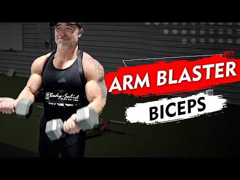 INTENSE Arm Blaster Bicep Workout💪🏻FOLLOW ALONG