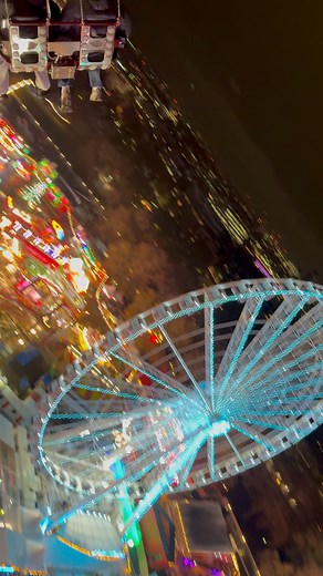 See the spectacular sights of Winter Wonderland and the city of London beyond. #Funfair2025 #kermis #funfairrides #Carnival #tivoli #Funfair #fairgrounds #winter #ferias #midway #Kirmes #lunapark #london #hydepark #winterwonderland | Fun Fair Rides