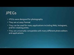 Photography Basics - Photo File Formats - Raw, JPEG, TIFF, DNG, PNG
