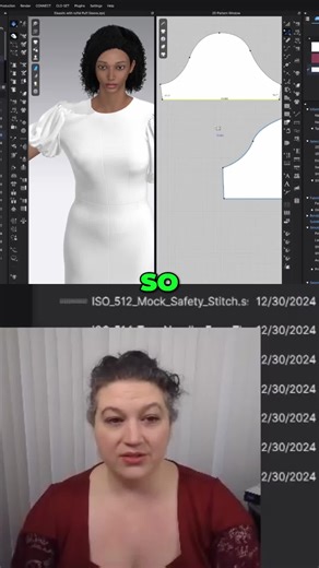 Short Puff-to-Bubble Cap Sleeve in CLO3D 💫👗 Here’s a playful twist on a puff sleeve—turning it into a short bubble-style cap sleeve! 🌸 In this CLO3D tutorial, I shorten the sleeve by 3 inches, add a gentle curve for shaping, and let it relax into a sweet, rounded silhouette. The result is a sleeve that’s equal parts cute and unique, with that signature bubble hem charm. Perfect for adding personality to blouses, dresses, and wearable art pieces. ✂️✨ #DigitalPatternDrafting #CLO3D #PuffSleeve 