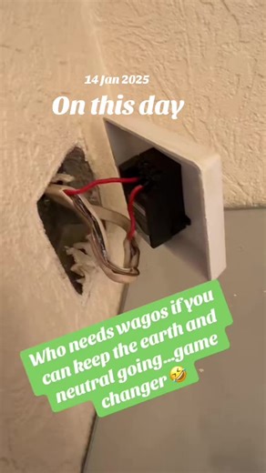 Humorous Electrician Moment: One Less Joint to Fail