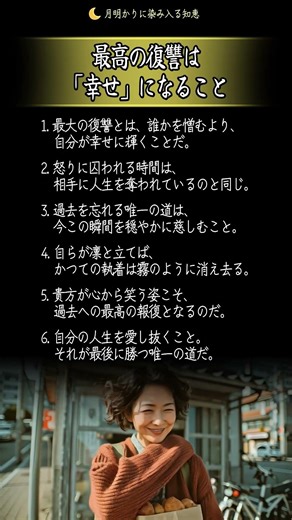 最高の復讐は「幸せ」になること