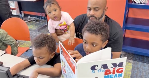 Meet the Atlanta "Library Dads" building bonds through books