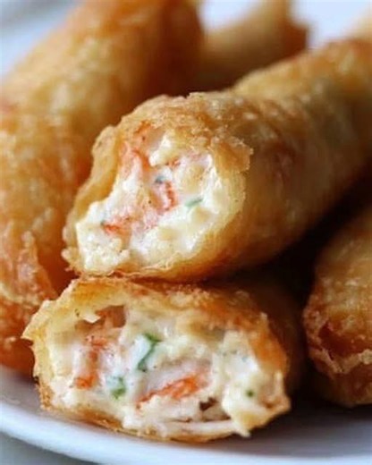 17 reactions | Crab Rangoon Egg Rolls Recipe Ingredients For the...