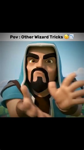 AzureSkyFlim on Instagram: "​The Wizard's ONE Secret Trick That Changes EVERYTHING! 🤫✨ ​You know the regular Wizard tricks—a little rabbit from a hat, maybe a few sparks? Yawn. The other troops are unimpressed, and frankly, so are we! 😴 ​But then, the Wizard pulls out his SECRET move, and everything changes! Watch as he goes from a clumsy conjurer to a majestic, hair-flipping superstar in an instant, leaving the Archer and Barbarian absolutely stunned. ​This hilarious parody animation shows th