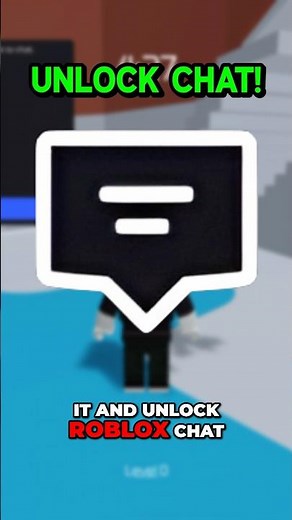 HOW To UNLOCK Roblox CHAT!
