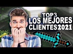 ESTOS son LOS MEJORES CLIENTES para MINECRAFT 1.8 PVP SUBE FPS NO PREMIUM 2021 😱 BOOTS FPS
