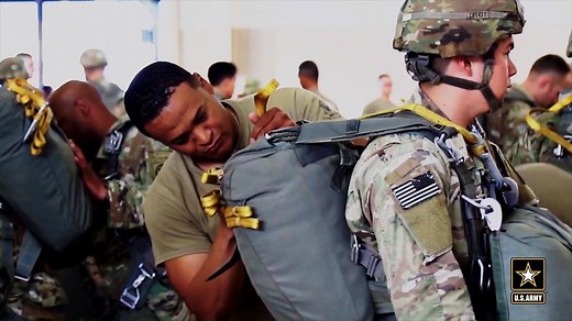 133K views · 2.7K reactions | #OTDIH: #NationalAirborneDay was established to commemorate the first official American parachute jump made at Fort Benning, Ga., August 16, 1940. The Basic Airborne Course trains 10,000 military personnel each year as military parachutists. Video by Sgt. Ross Mowery #ArmyHistory | U.S. Army | Facebook