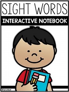 Sight Words Interactive Notebook (EDITABLE)