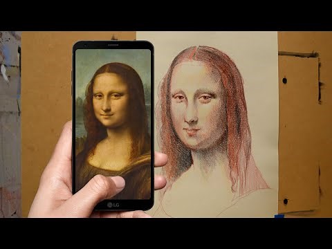 Tracing a Drawing With the Help of Your Phone