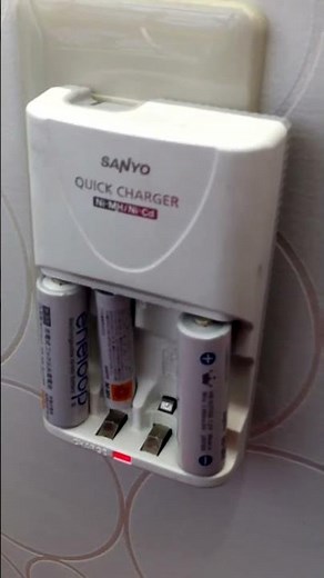 草むらの虫の鳴き声がするエネループの充電器