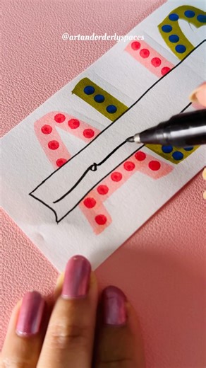 Beautiful Lettering Ideas✨💕#shorts #art