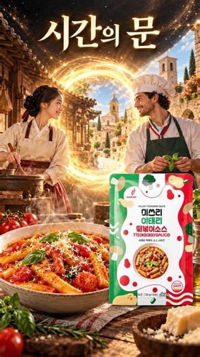 시간의 문이 열리자, 떡볶이가 달라졌다 | 미쓰리 이태리떡볶이소스