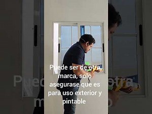 como instalar ventana Española en pared de tablaroca o drywall #construction #drywall #tablaroca