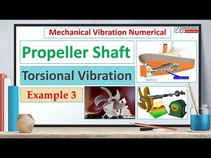 Torsional Vibration propeller shaft Example 3