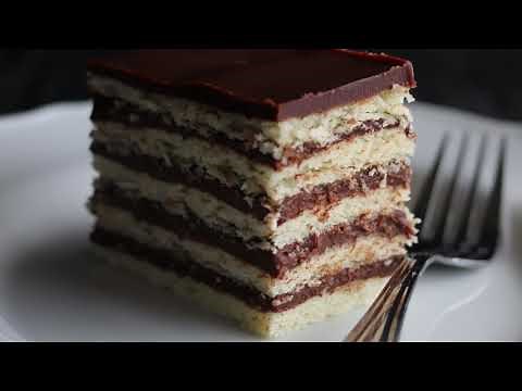 Bohm Bakes (Baking with Mimi): How To Make Croatian Mađarica Cake (Layered Chocolate Slice)
