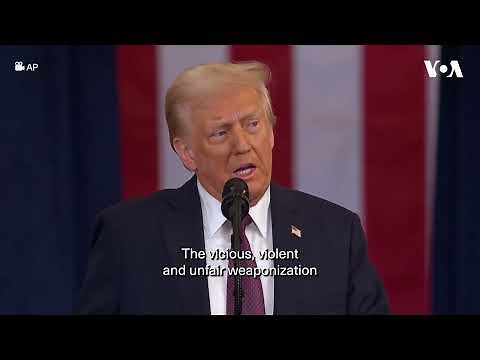 Donald Trump's inauguration speech: 'The golden age of America begins right now' | VOA News