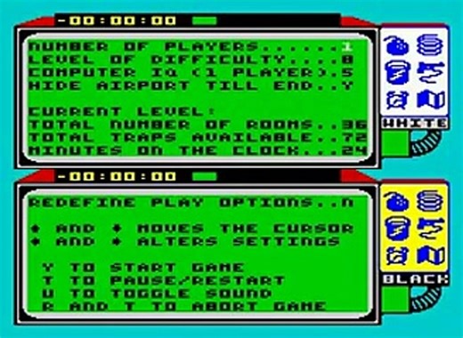 Spy vs. Spy - Gameplay