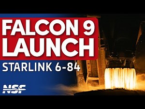 🚀 SpaceX Falcon 9 Launches Starlink 6-84 Mission