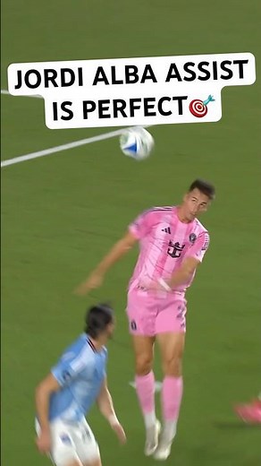 Jordi Alba➡️Allende BEAUTIFUL HEADER!!⚽️