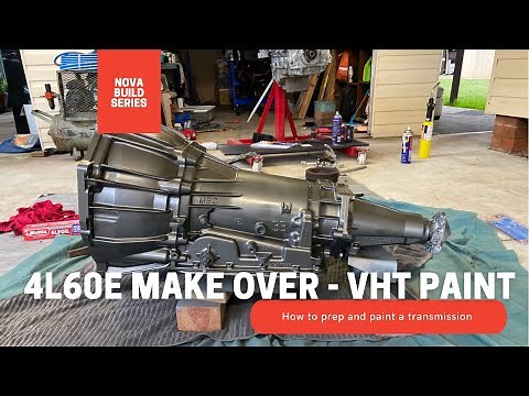 Painting my Transmission 4L60E with VHT Paint