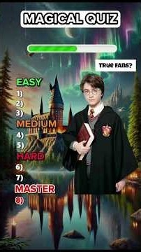 Harry Potter Quiz! | You are not a true harry potter fans if you can't guess these right 🙄