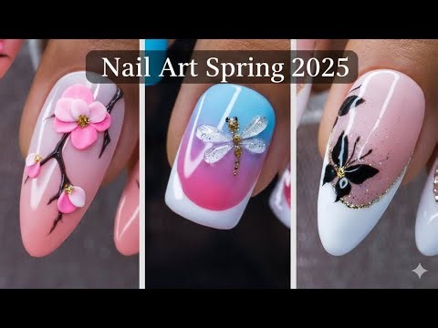 Nail Art Spring 2025 🌸💅 Fresh & Trendy Nail Tutorial