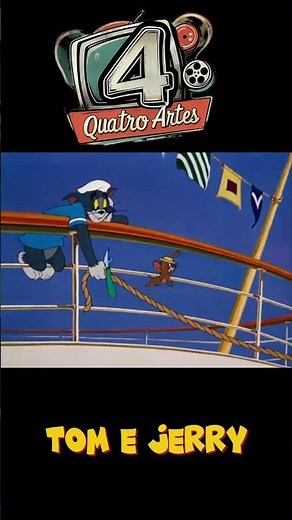 Jerry só queria viajar… mas o Tom virou o segurança do navio!