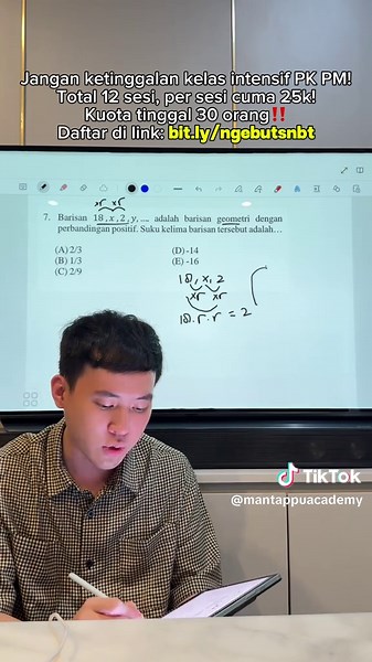 Soal Tipe Ini 100% Keluar di PK SNBT UTBK!