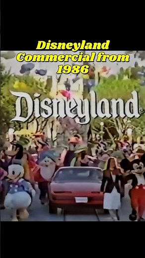 Disneyland Commercial from 1986