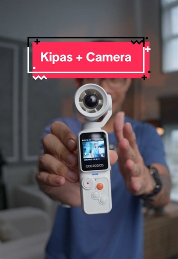 Adjustable Fan with Rotating Camera & Type-C