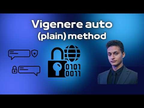 Vigenere auto (plain) key method