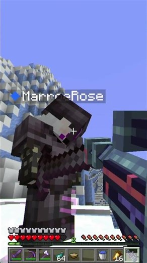 This Railgun Mod Is Broken #minecraft #shorts