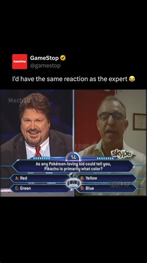 How has he never seen Pikachu… 🎥ABC: S7E24 Who Wants to Be a Millionaire? | Gamers Hideout