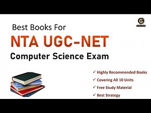 UGC NET Computer Science Best Books Video Lecture | Crash Course for UGC NET Computer science