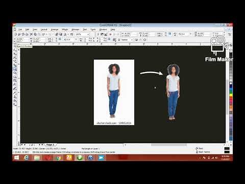 Easy ways to remove background in corel draw using "magic wand"
